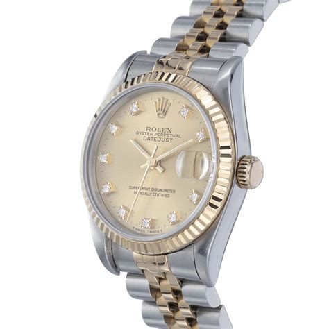 pre owned rolex midsize datejust